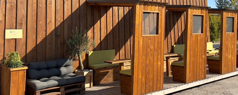 Outdoor terrace