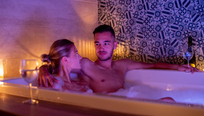 Privátny vírivý kúpeľ 60 min.